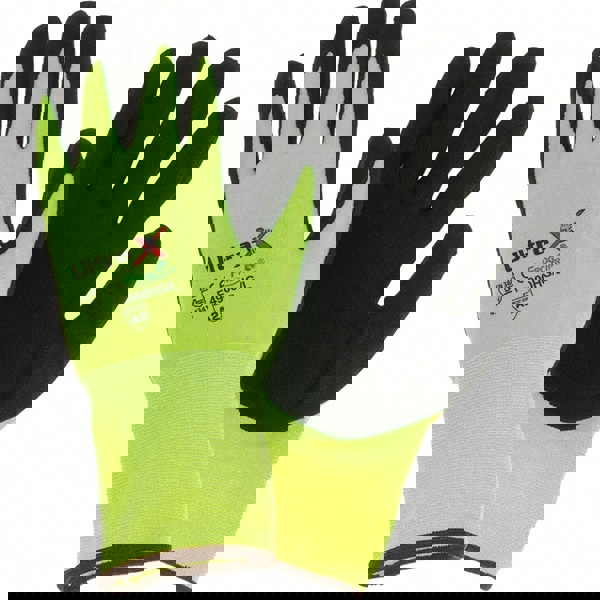 Cut-Resistant Gloves: Size L, ANSI Cut A2, Engineered Yarn (Shell)